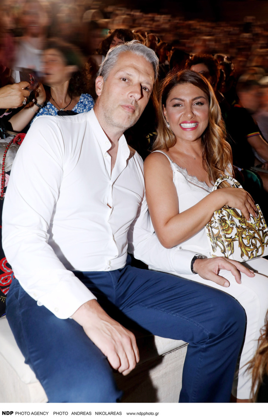 Έλενα Παπαρίζου και Ανδρέας Καψάλης στη συναυλία της Μαρινέλλας