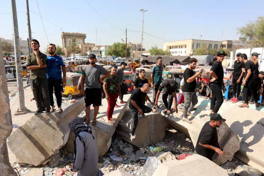 Αποχώρησαν οι διαδηλωτές από τους δρόμους της Βαγδάτης μετά τη «διορία» του Σάντρ