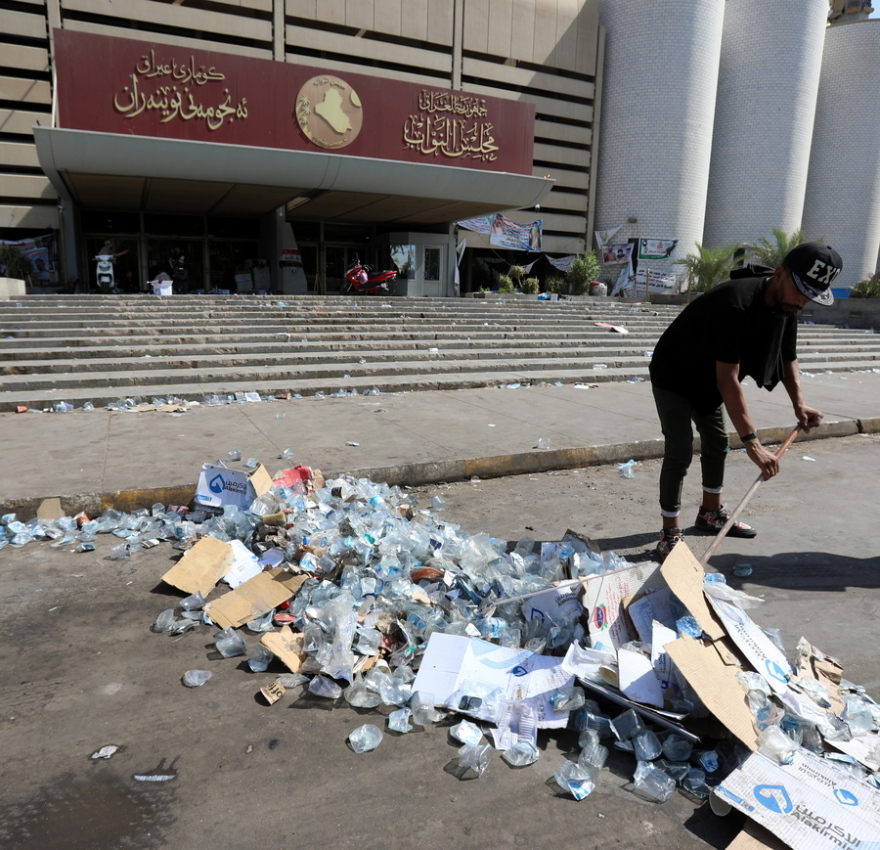 Αποχώρησαν οι διαδηλωτές από τους δρόμους της Βαγδάτης μετά τη «διορία» του Σάντρ