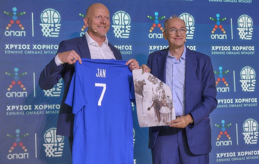 Ο ΟΠΑΠ εύχεται «καλή επιτυχία» στην Εθνική Ομάδα Μπάσκετ