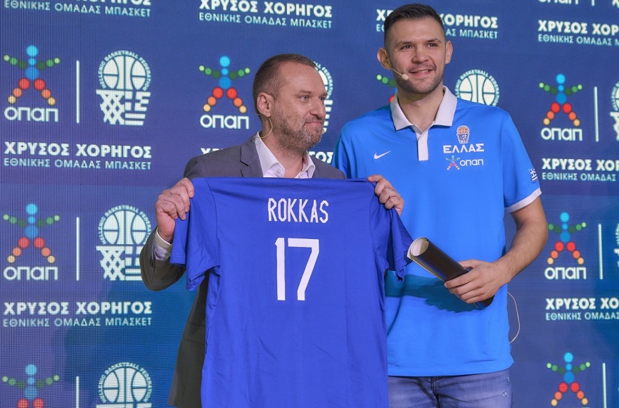 Ο ΟΠΑΠ εύχεται «καλή επιτυχία» στην Εθνική Ομάδα Μπάσκετ