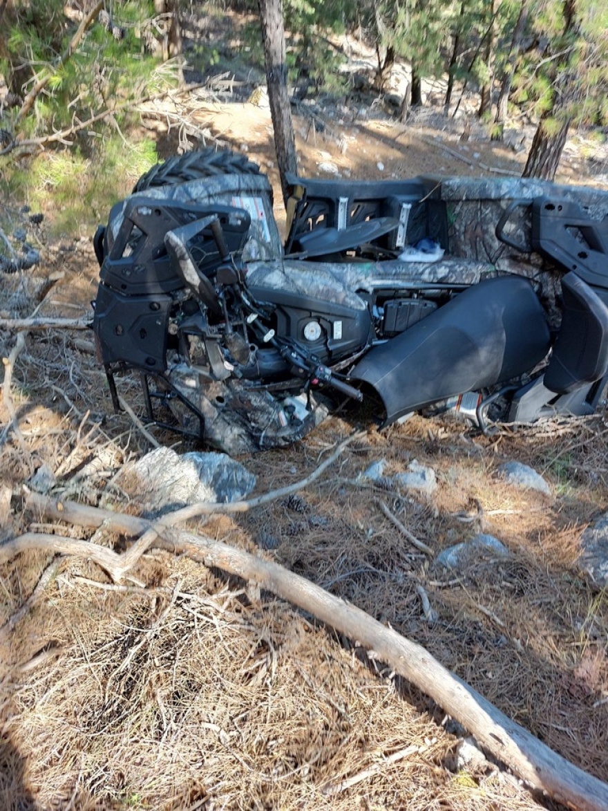 Ρόδος: Νεκρός Γερμανός τουρίστας σε τροχαίο με «γουρούνα» που έπεσε σε γκρεμό (φωτογραφίες)