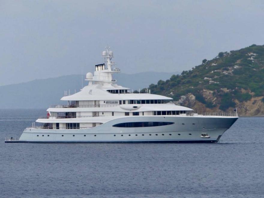 Στη Σκιάθο η υπερπολυτελής θαλαμηγός του Μεξικανού μεγιστάνα Αλμπέρτο Μπελέρες - Δείτε φωτογραφίες