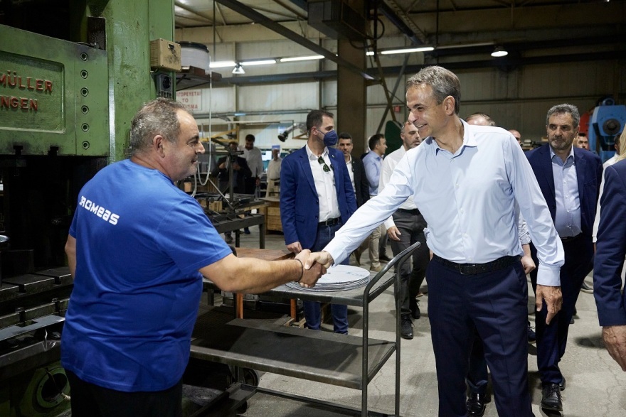 Μητσοτάκης από Σέρρες: Δεν υπάρχει επιτυχημένη επιχείρηση η οποία δεν έχει ικανοποιημένους εργαζόμενους 