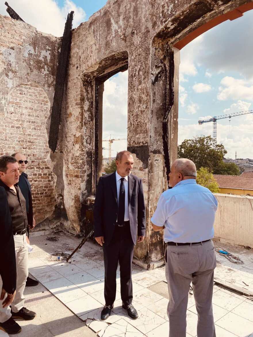 Στο Ιδρυμα Βαλουκλή της Κωνσταντινούπολης ο υφυπουργός Εξωτερικών Ανδρέας Κατσανιώτης