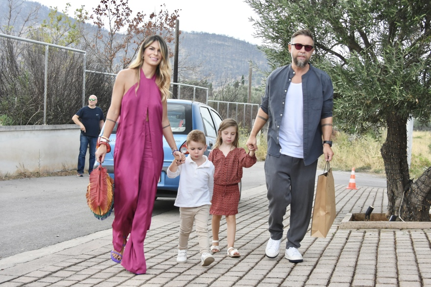 Γιώργος Λιανός: Φωτογραφίες από τη βάφτιση της κόρης του  