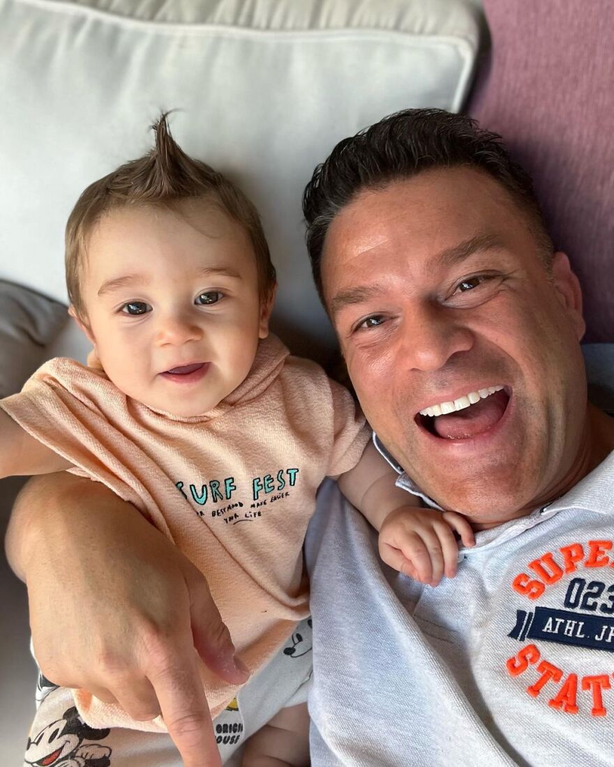 Κώστας Σόμμερ: Η τρυφερή ανάρτηση για τα πρώτα γενέθλια του γιου του