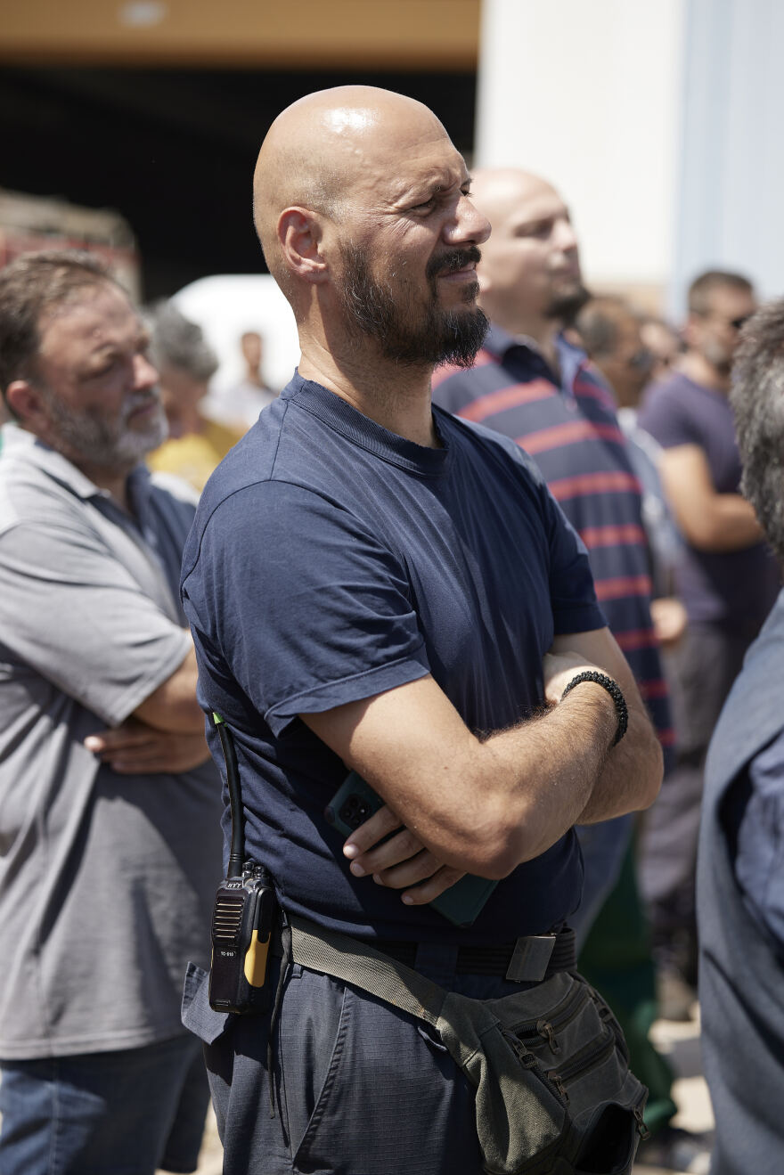 Εργαζόμενοι στα Ναυπηγεία Ελευσίνας σε Μητσοτάκη: «Σώσατε 600 οικογένειες»