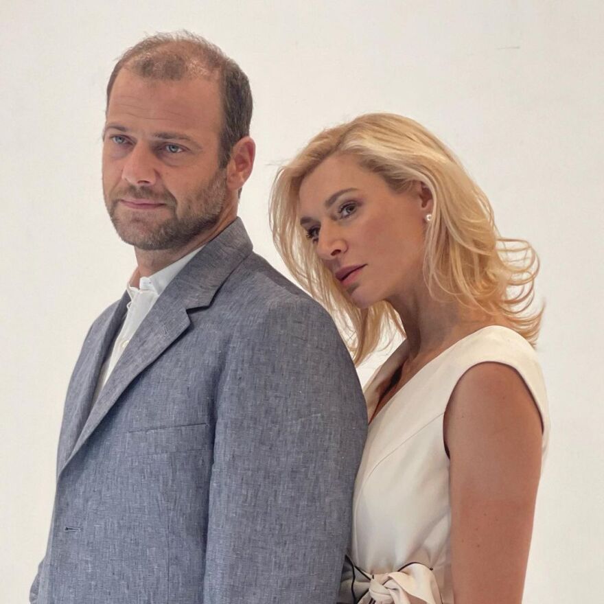 Ζέτα Δούκα: Νέες εικόνες από τα γυρίσματα της σειράς «Άγρια Γη» 