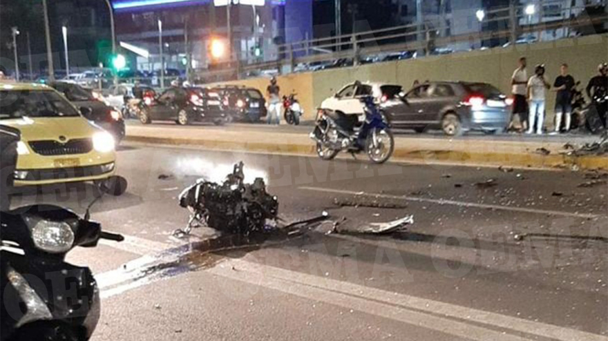 Λεωφ. Βουλιαγμένης: Καραμπόλα με 3 τραυματίες στην Βουλιαγμένης - Δείτε φωτογραφίες