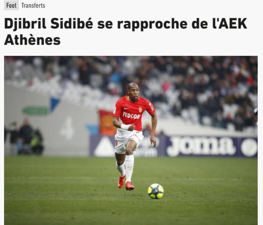 ΑΕΚ: Προχωρημένες επαφές με Τζιμπρίλ Σιντιμπέ αποκαλύπτει η Equipe 