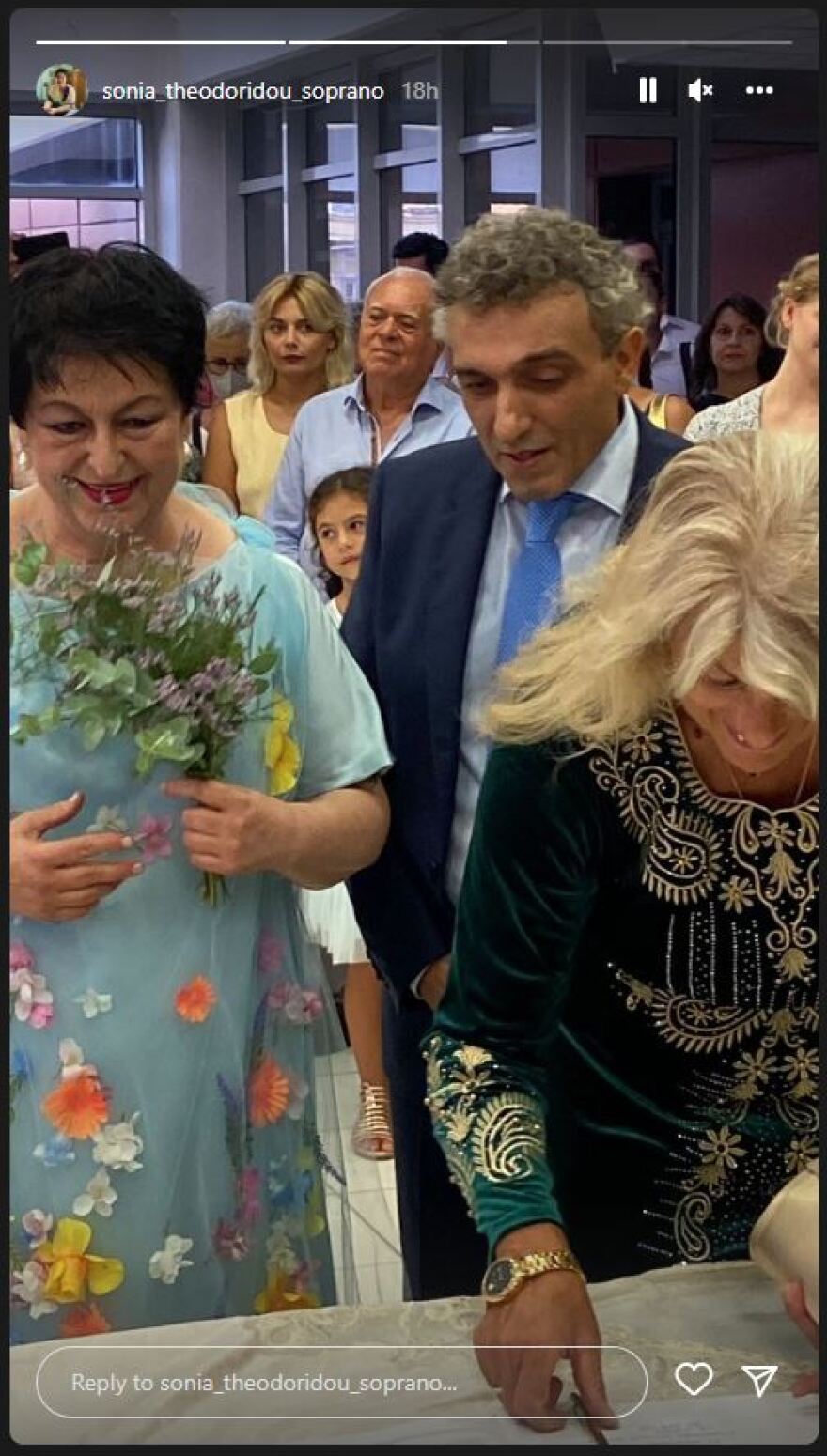 Σόνια Θεοδωρίδου: Παντρεύτηκε με πολιτικό γάμο η σοπράνο - Φωτογραφίες