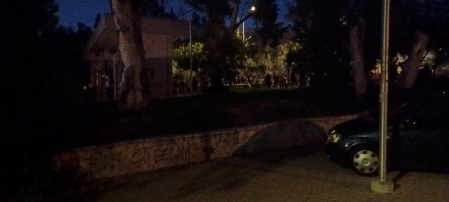 Νέα συγκέντρωση φοιτητών στην Πανεπιστημιούπολη κατά της πανεπιστημιακής αστυνομίας