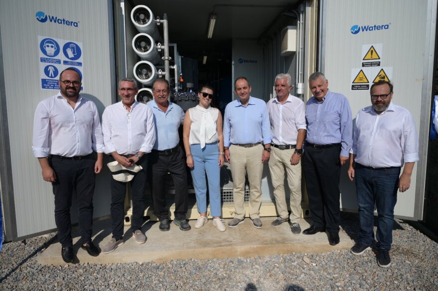 Καστελόριζο: Εγκαινιάστηκε η νέα μονάδα αφαλάτωσης