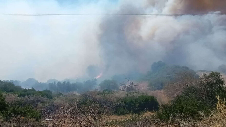 Φωτιά τώρα σε δασική περιοχή στα Κύθηρα: Ενισχύθηκαν οι δυνάμεις, επιχειρούν 12 αεροσκάφη και πέντε ελικόπτερα 