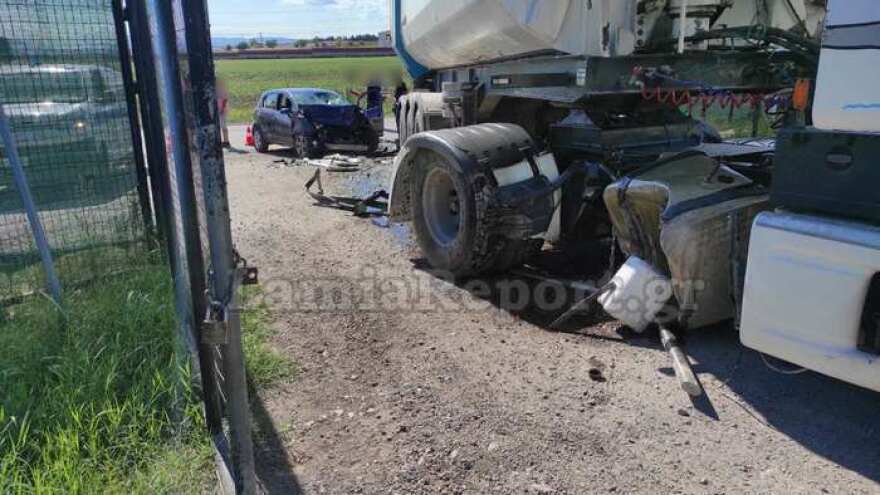Θανατηφόρο τροχαίο στη Θήβα: Νεκρός 33χρονος μετά από σύγκρουση Ι.Χ. με φορτηγό