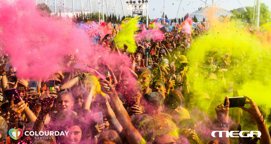 To Colourday Festival έρχεται αποκλειστικά στο MEGA