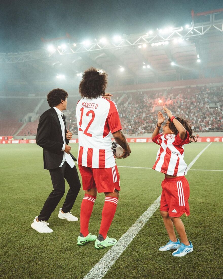 Μαρσέλο: «Ευχαριστώ Ελλάδα» έγραψε η σύζυγός του στα social media