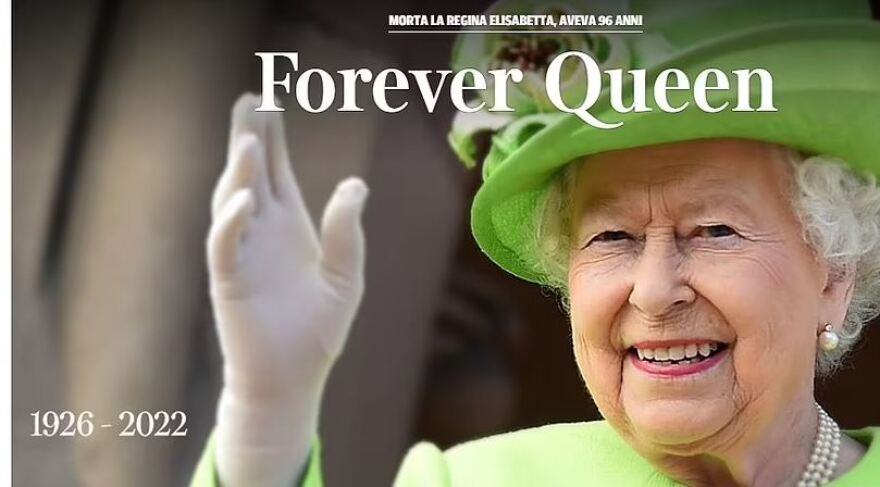 Πέθανε η βασίλισσα Ελισάβετ: Τα πρωτοσέλιδα των διεθνών ΜΜΕ