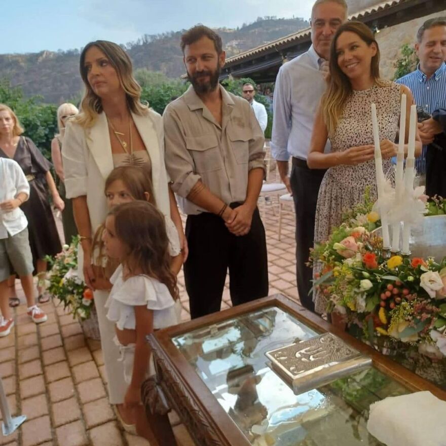 Γιώργος Λιανός: Οι φωτογραφίες που ανάρτησε από τη βάφτιση της κόρης του