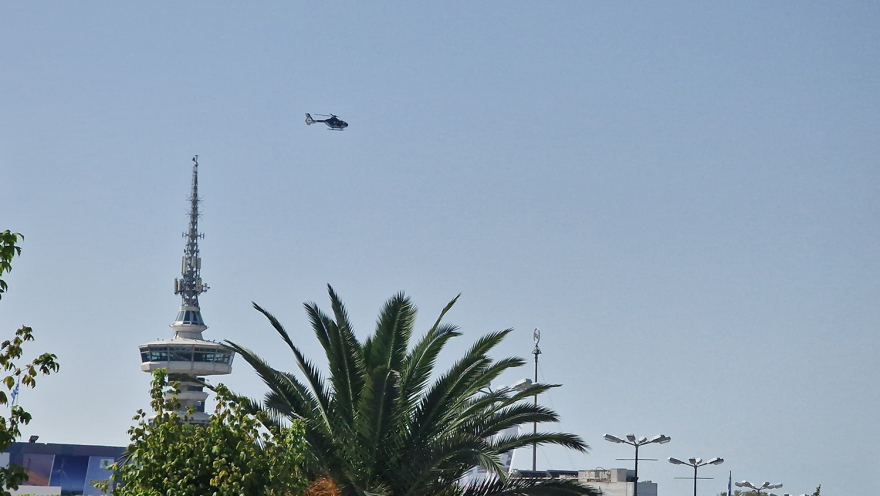 ΔΕΘ: «Αστακός» το κέντρο της Θεσσαλονίκης - Στον αέρα το ελικόπτερο της ΕΛ.ΑΣ