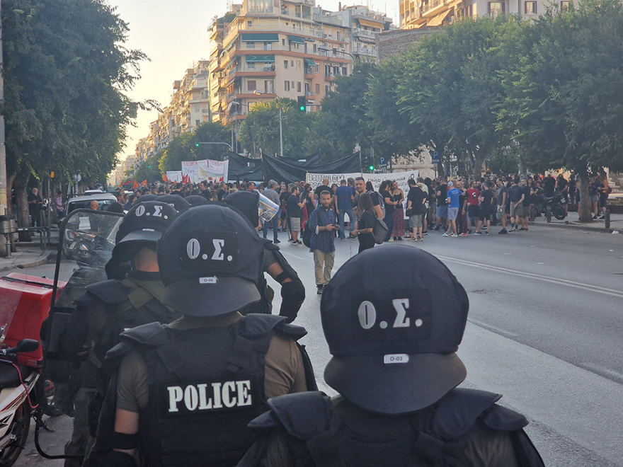 Ειρηνικές οι πορείες στη Θεσσαλονίκη - Έγιναν 4 προσαγωγές