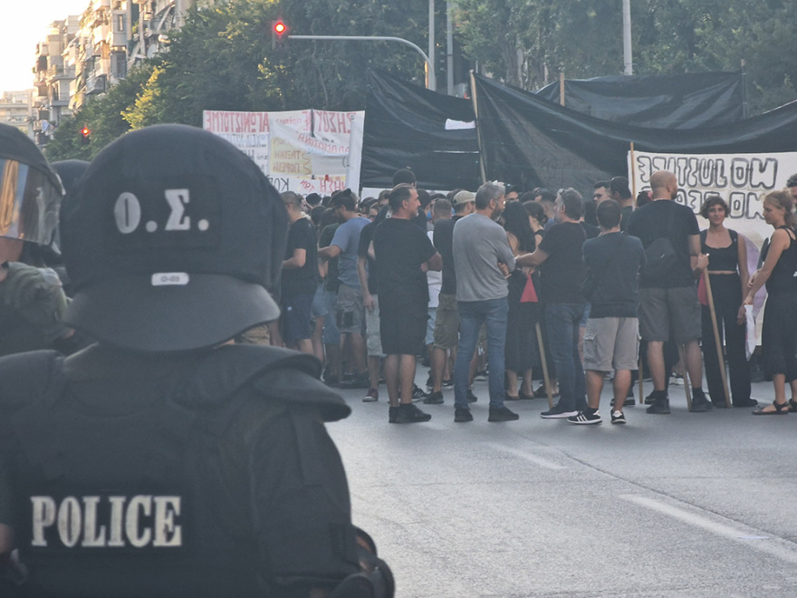 Ειρηνικές οι πορείες στη Θεσσαλονίκη - Έγιναν 4 προσαγωγές
