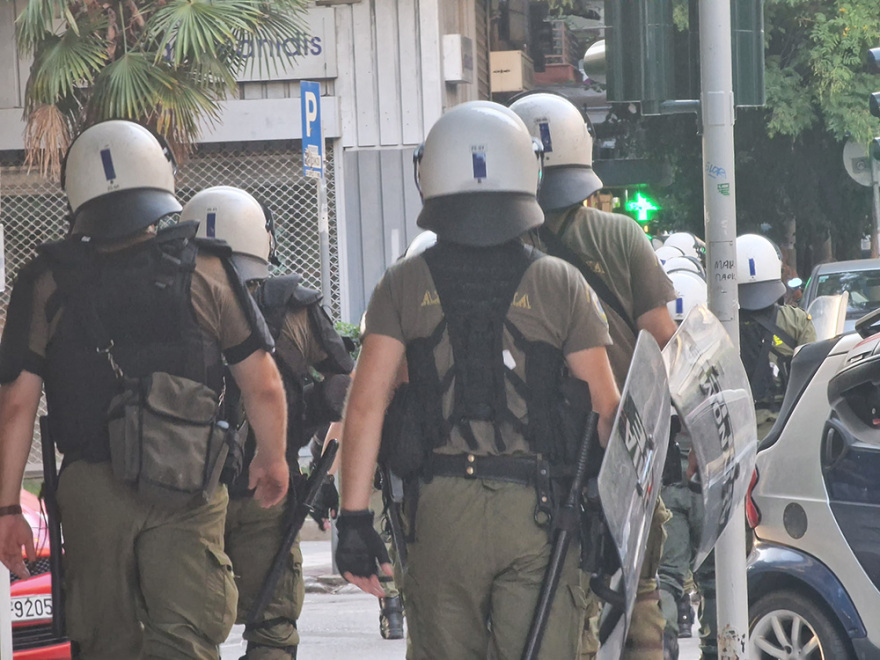 Ειρηνικές οι πορείες στη Θεσσαλονίκη - Έγιναν 4 προσαγωγές