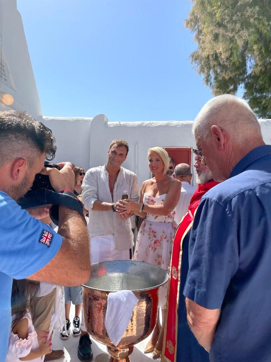 Κατερίνα Μονογυιού: Βάφτισε το παιδί του αδερφού της - «Ένιωθα ότι ο Τζώρτζης ήταν εδώ»