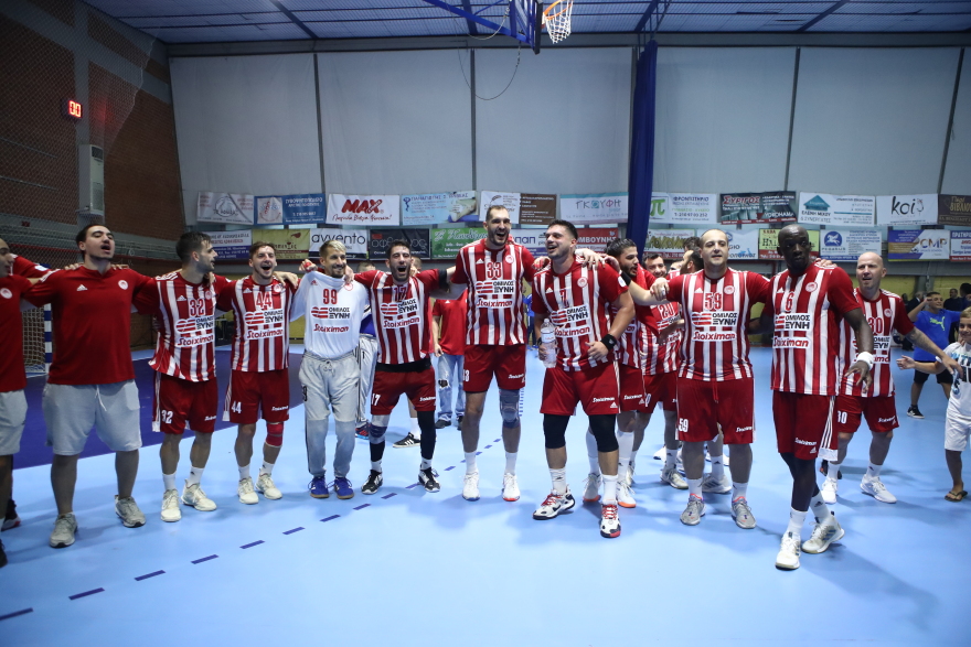 Ολυμπιακός: Κατέκτησε το Σούπερ Καπ στο χάντμπολ ανδρών