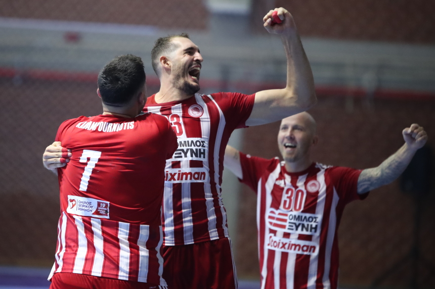 Ολυμπιακός: Κατέκτησε το Σούπερ Καπ στο χάντμπολ ανδρών