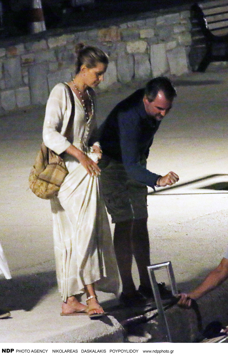 Νικόλαος Γκλύξμπουργκ: Στα Κουφονήσια με την Τατιάνα Μπλάτνικ - Δείτε φωτογραφίες