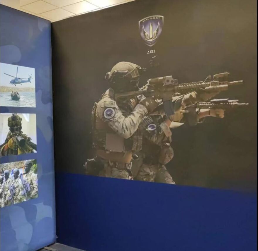 ΔΕΘ: Προσομοιωτές Rafale και ομοιώματα Belharra  στο περίπτερο των Ενόπλων Δυνάμεων