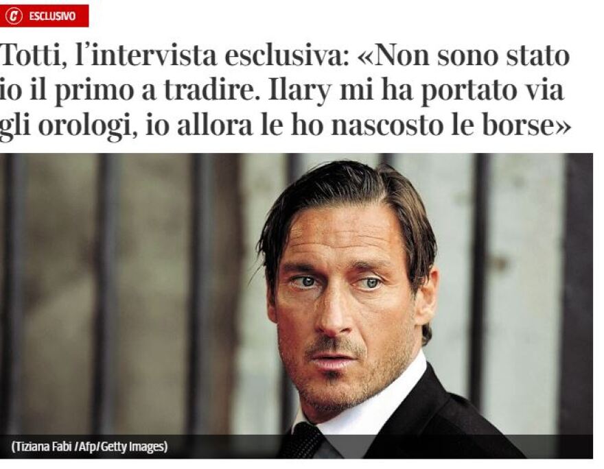 Ο Τότι έσπασε τη σιωπή του: «Δεν απάτησα πρώτος την Ιλάρι, βρήκα μηνύματα στο κινητό της»