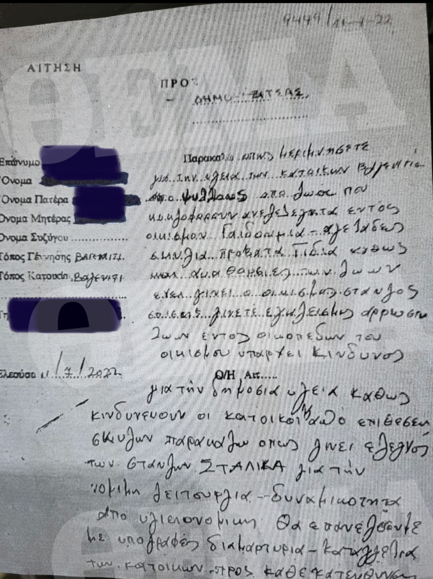 Ζίτσα: Άθλιες συνθήκες στον στάβλο του αντιδημάρχου Ζίτσας που έσερνε το γαϊδουράκι