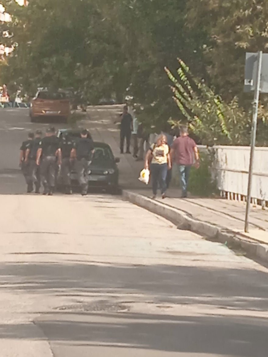 ΑΠΘ: Νέα διαμαρτυρία φοιτητών με πανό και συνθήματα για την Πανεπιστημιακή Αστυνομία