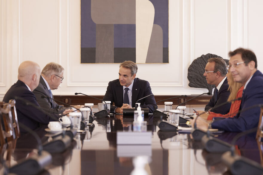 Κυριάκος Μητσοτάκης: Συζήτησε με τον Ρέγκλινγκ για τις σημαντικές επιδόσεις της ελληνικής οικονομίας