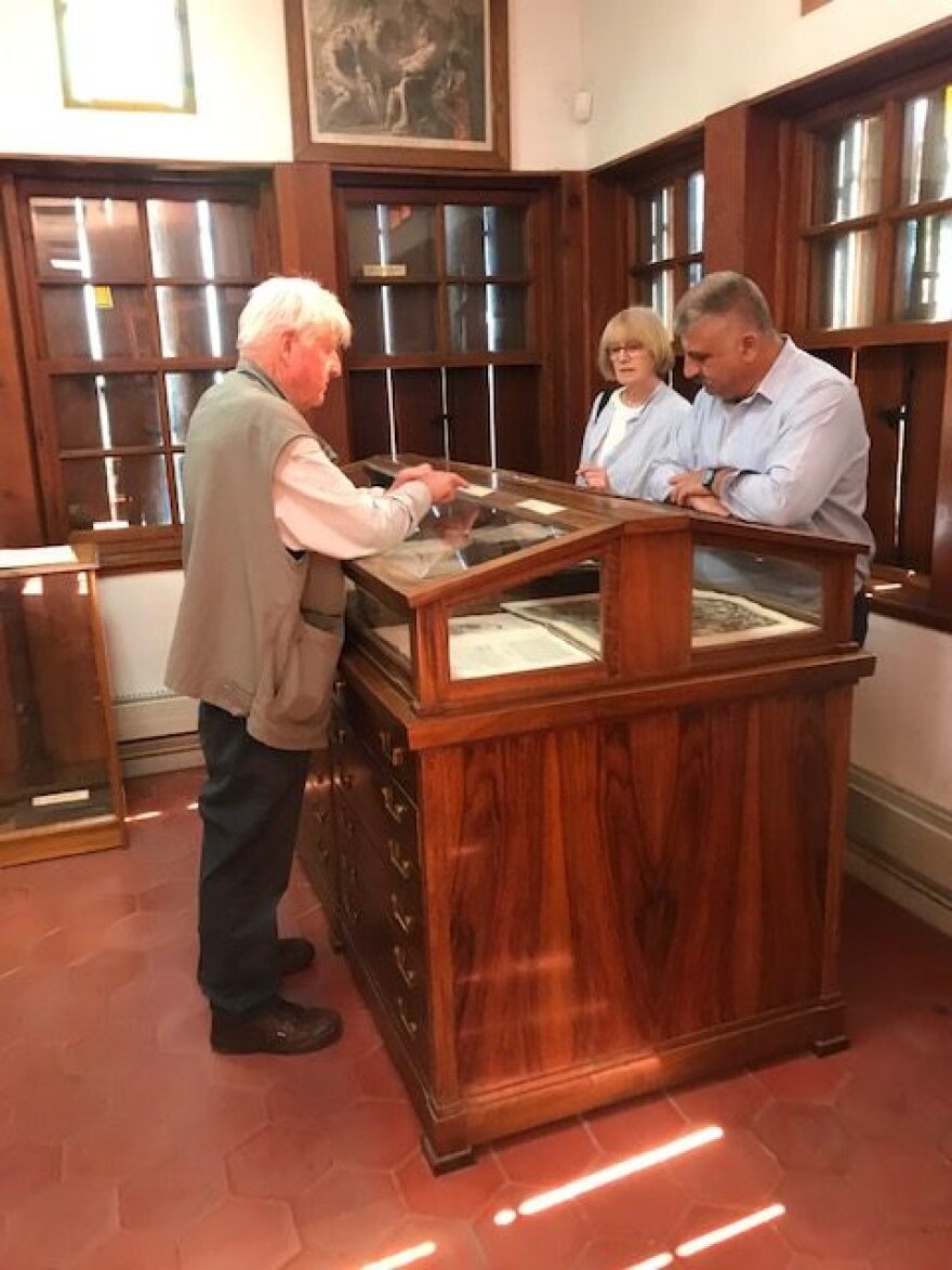 Σε μουσεία του Πηλίου ο πατέρας του Μπόρις Τζόνσον - Δείτε φωτογραφίες