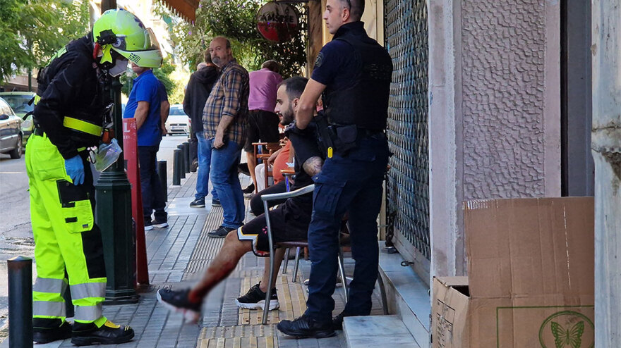 Πυροβολισμοί με έναν τραυματία στη Θεσσαλονίκη