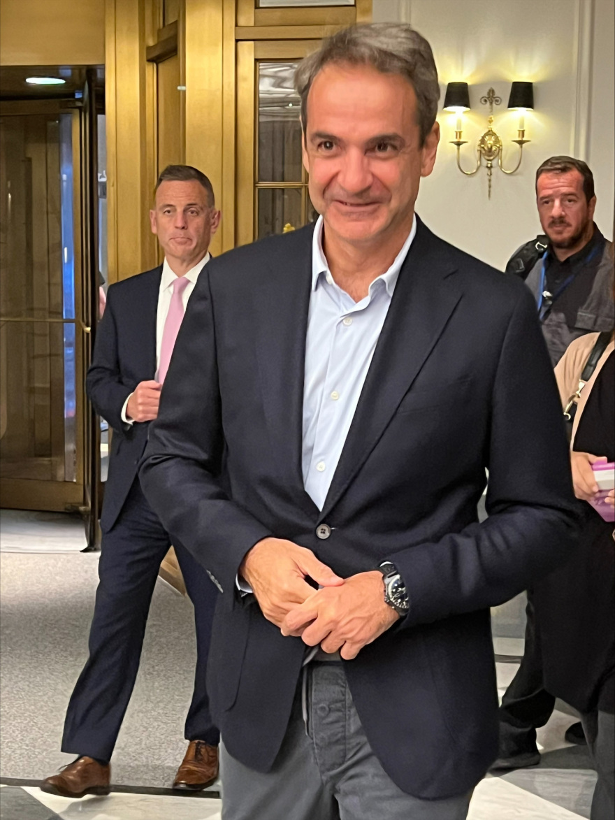 Κυριάκος Μητσοτάκης: Έφτασε στη Νέα Υόρκη - «Ο Ερντογάν θα πάρει απάντηση την Παρασκευή που θα μιλήσω στον ΟΗΕ»