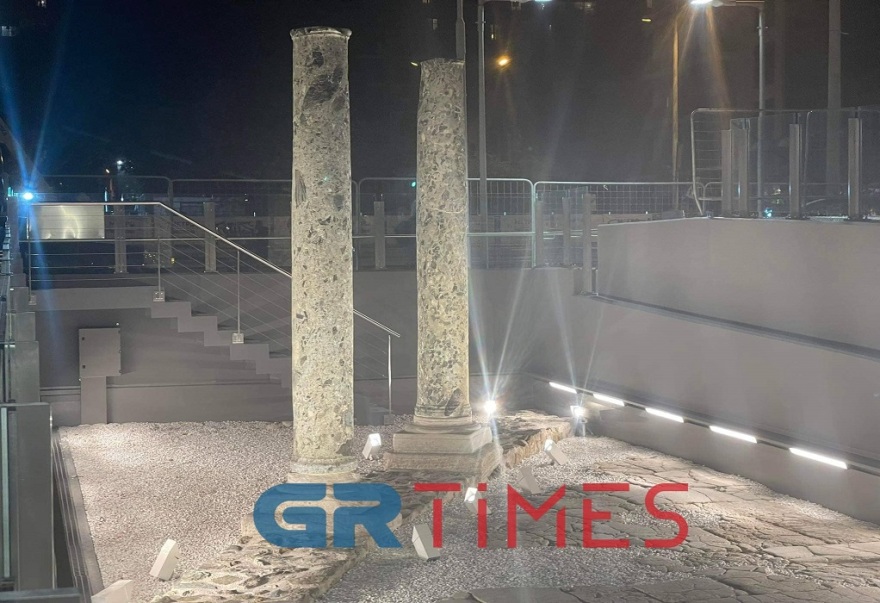 Φωταγωγήθηκαν τα πρώτα αρχαία εκθέματα του Μετρό Θεσσαλονίκης - Δείτε φωτογραφίες