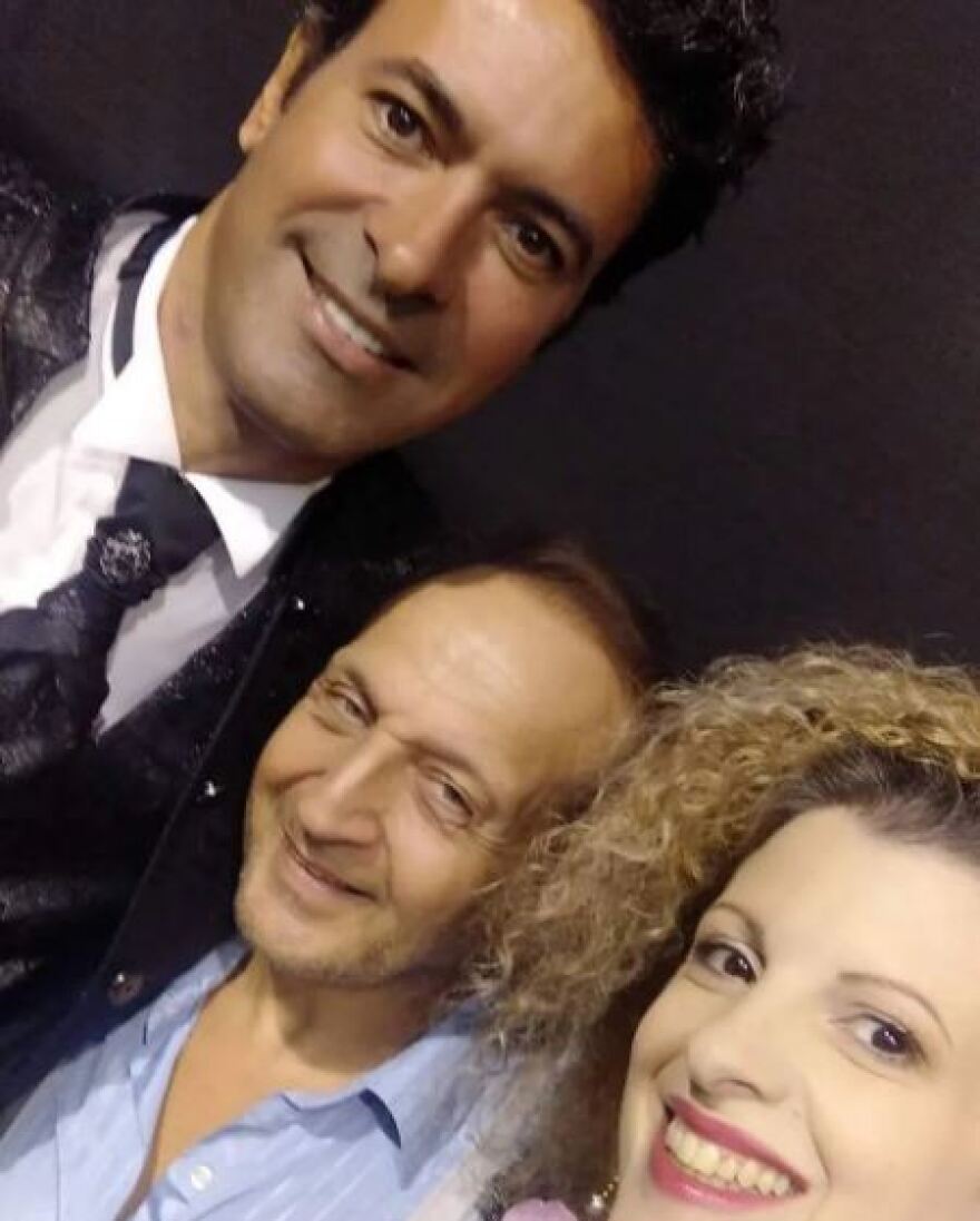 Μαίρη Χρονοπούλου: Σε επίδειξη μόδας με τον Σπύρο Μπιμπίλα