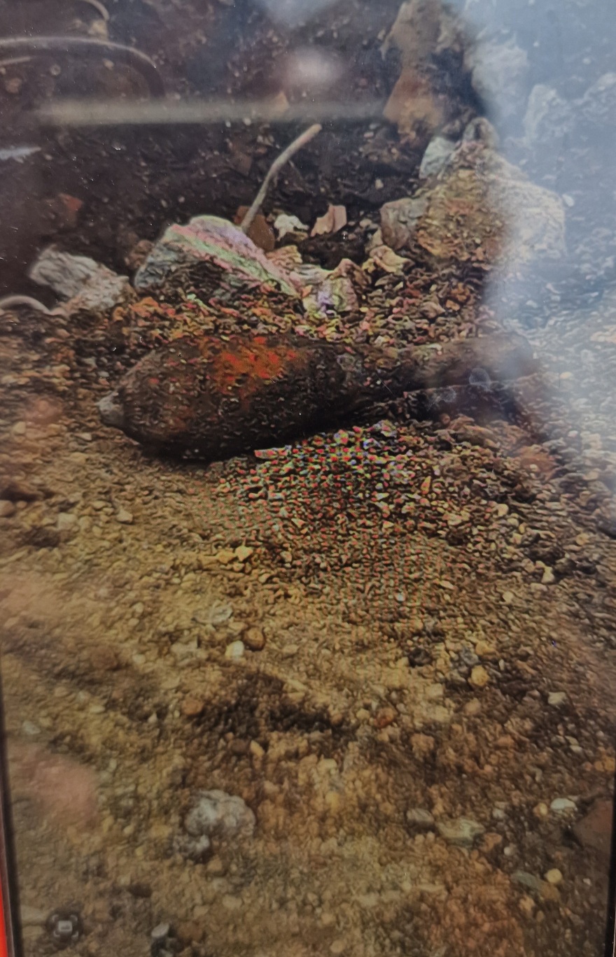 Θεσσαλονίκη: Έσκαβαν οικόπεδο και βρήκαν οξειδωμένο βλήμα όλμου