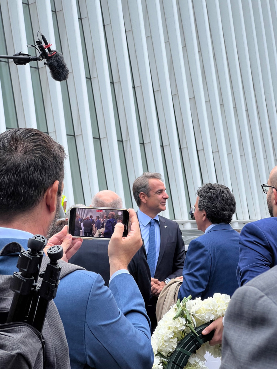 Μητσοτάκης στο Ground Zero: «Η μάχη κατά της τρομοκρατίας είναι διαρκής»