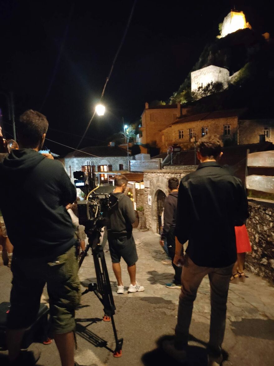 Μαύρο Ρόδο: Φωτογραφίες από τα γυρίσματα στην Καρύταινα