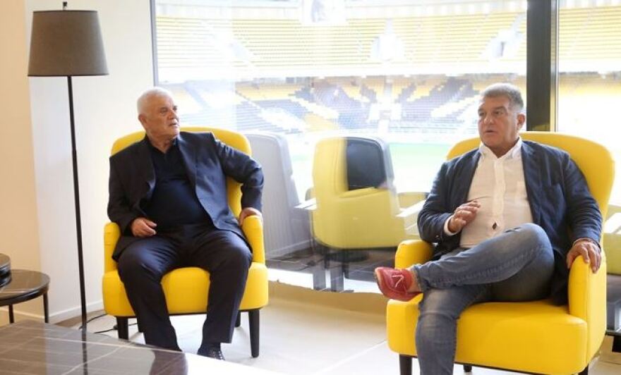 ΑΕΚ: Στην OPAP Arena ο πρόεδρος της Μπαρτσελόνα 