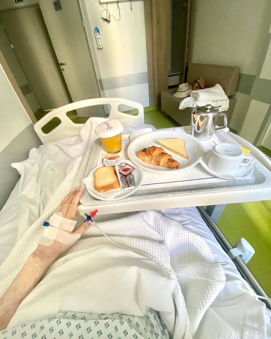 Ιωάννα Παλιοσπύρου: Η νέα  δημοσίευσή της από το νοσοκομείο 