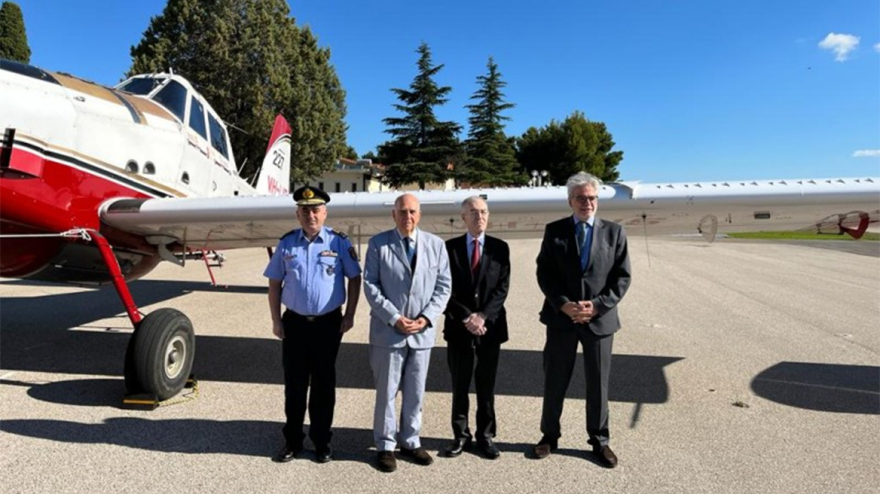 Ευχαριστίες Στυλιανίδη στην Ελληνική Ένωση Τραπεζών και το Ίδρυμα Λάτση για την προσφορά τους την αντιπυρική περίοδο