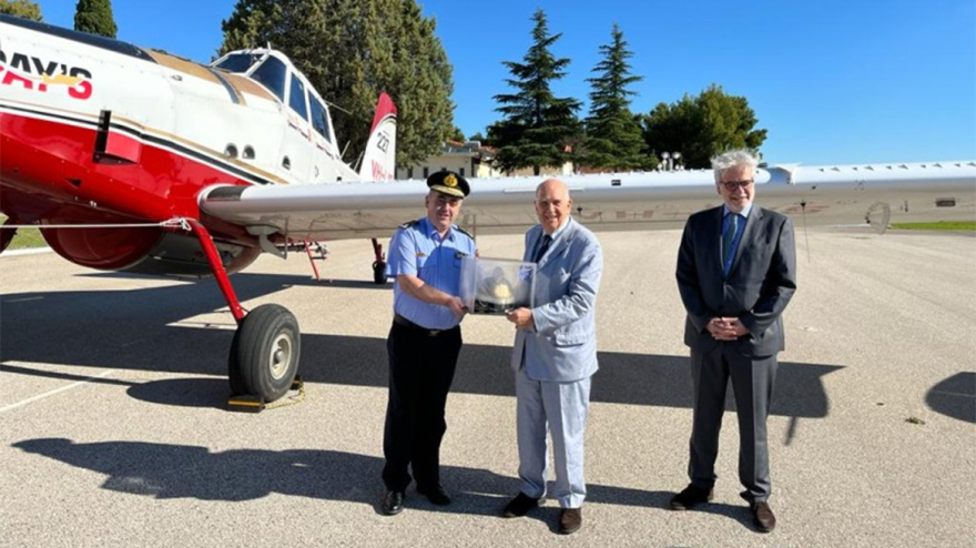 Ευχαριστίες Στυλιανίδη στην Ελληνική Ένωση Τραπεζών και το Ίδρυμα Λάτση για την προσφορά τους την αντιπυρική περίοδο