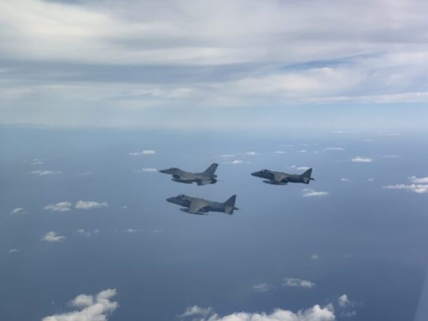 Εντυπωσιακές εικόνες από συνεκπαιδεύσεις της φρεγάτας «Αδρίας» και αεροσκαφών με την ισπανική Αμφίβια Δύναμη Κρούσης